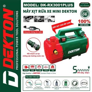 máy rửa xe dekton dk rx3001plus